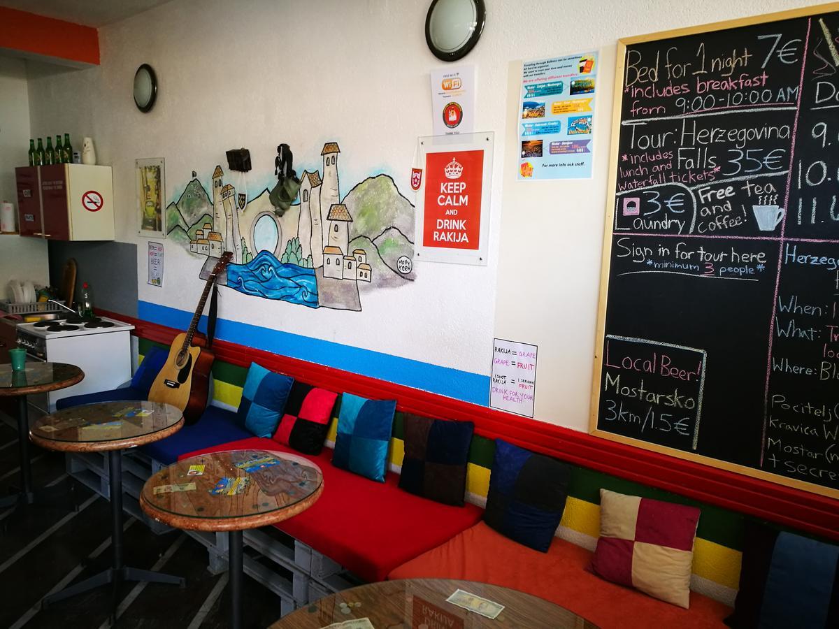 Balkaneros Hostel Мостар Экстерьер фото